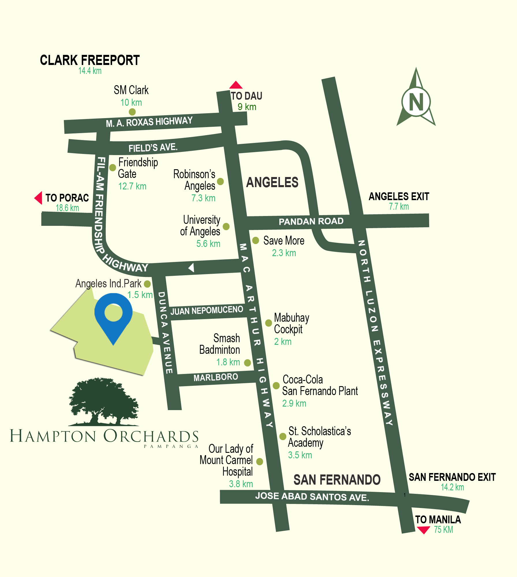 Hampton Orchards Bacolor Pampanga Residential Lot for Sale Bacolor